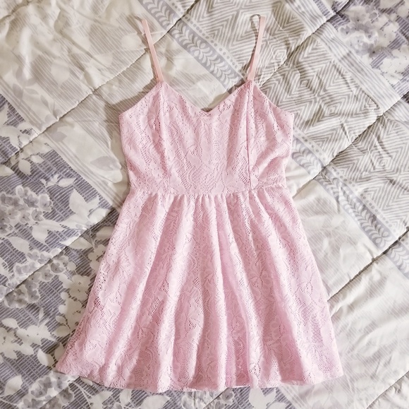 No Boundaries Pink Sweetheart Dress - Picture 2 of 5